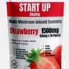 Magic Mushroom Startup Strawberry Gummies 1500mg
