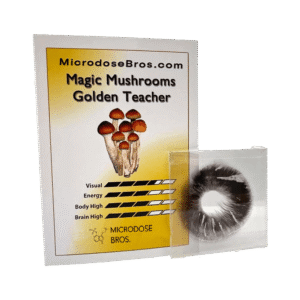Golden Teacher Magic Mushroom Sporeprint